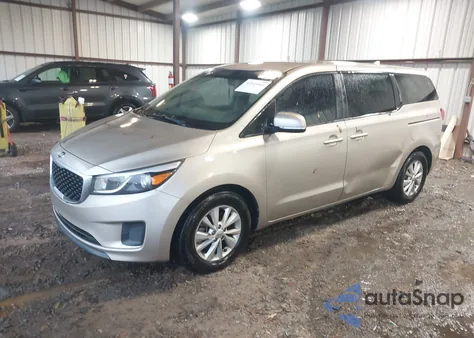 2017 Kia Sedona Lx z USA, uszkodzony, nr VIN KNDMB5C14H6225446